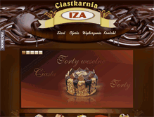 Tablet Screenshot of ciastkarniaiza.pl